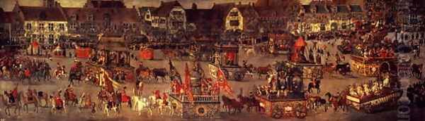 The Triumph of the Archduchess Isabella Oil Painting by Denys Van Alsloot