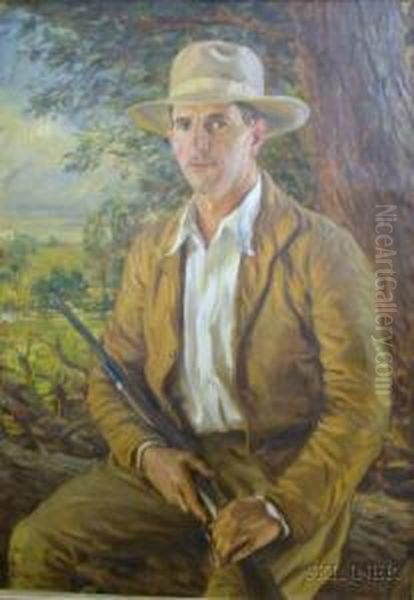 The
Rancher Oil Painting by Arnaldo C. Ii Tamburini