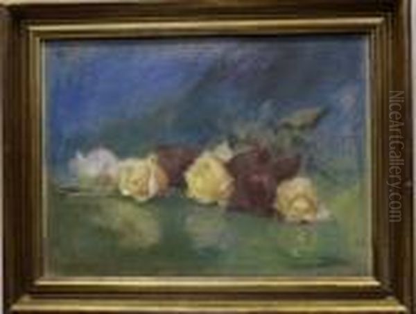 Flores Oil Painting by Giovanni Maria Tamburini