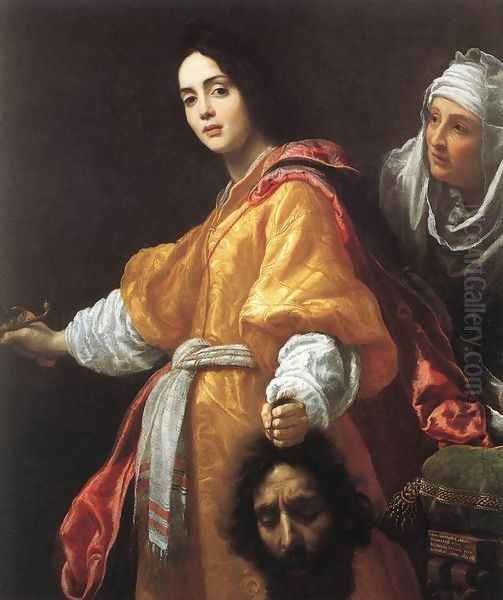 Judith with the Head of Holofernes 1613 2 Oil Painting by Cristofano Allori