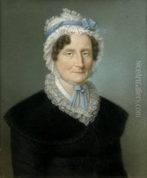 Frau Prediger Bietz, Geb Oil Painting by Christian Tangermann