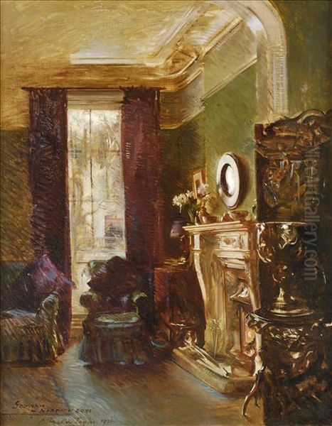 Souvenir Oil Painting by Albert Chevallier Tayler