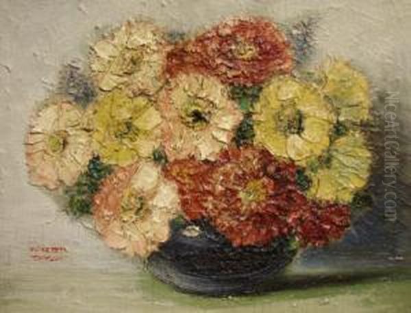 Still Life Oil Painting by Frank Walter Taylor