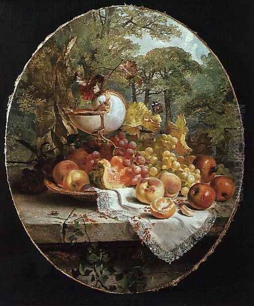 Still Life Oil Painting by Joseph Denovan Adam