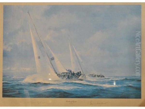 The Admirals Cup Oil Painting by Robert Taylor