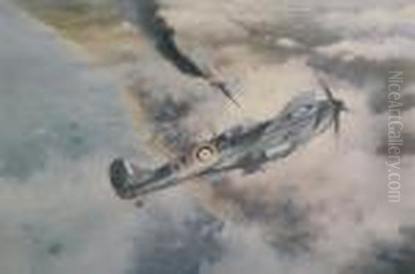 Memorial Flight Oil Painting by Robert Taylor