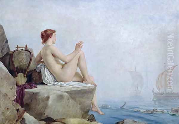 The Siren 1888 Oil Painting by Edward Armitage