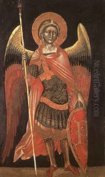 Angel 1354 Oil Painting by Guariento di Arpo