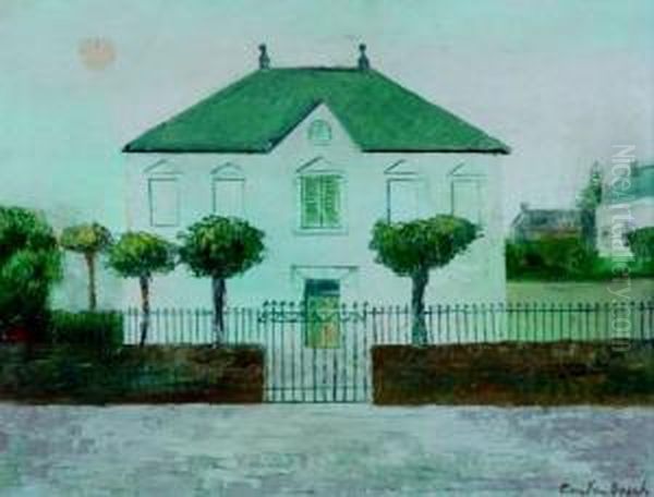 Het Witte Huis Oil Painting by Lena Cornelia Ten Bosch