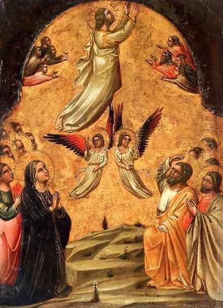 Ascension of Christ Oil Painting by Guariento di Arpo