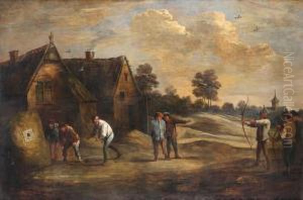 Les Archers by David The Younger Teniers