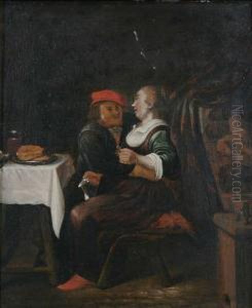 Keukentafereel Oil Painting by David The Younger Teniers