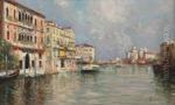 Veduta Di Venezia Oil Painting by Fulvio Tessitore