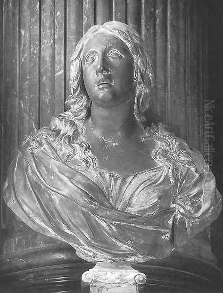 St Mary Magdalene I Oil Painting by Alessandro Algardi