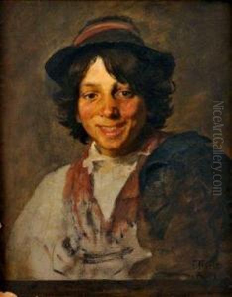 Mlady Riman Oil Painting by Franz Thiele