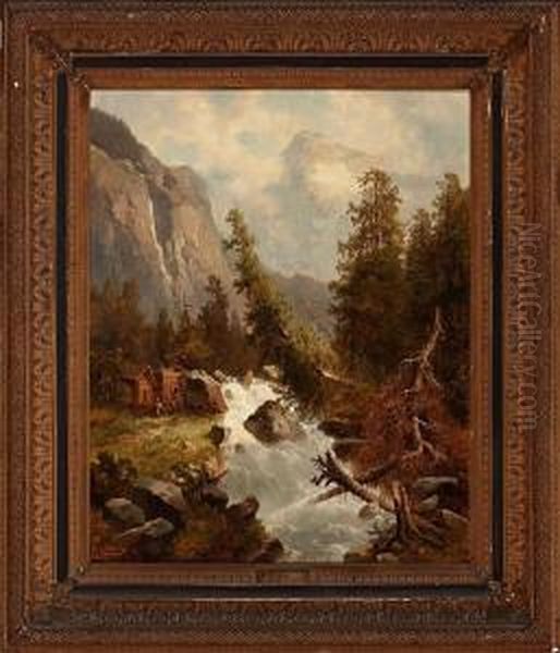 Paisaje Austriaco Oil Painting by Josef Thoma