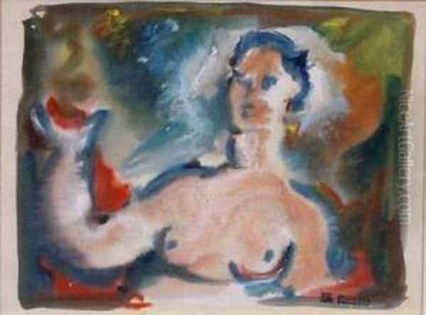 Femmes Oil Painting by Jean-Francois Thomas