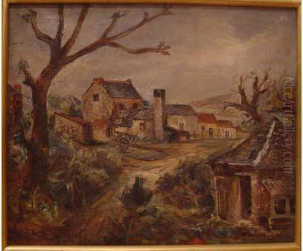 Le Hameau Oil Painting by Jean-Francois Thomas