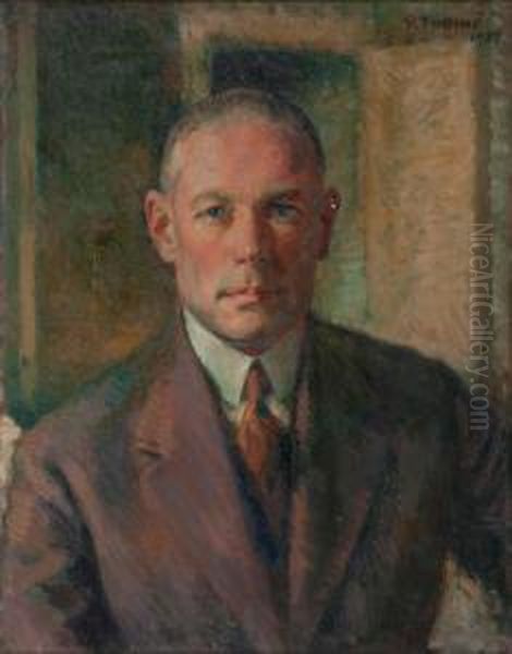 Self-portrait Oil Painting by Verner Thome