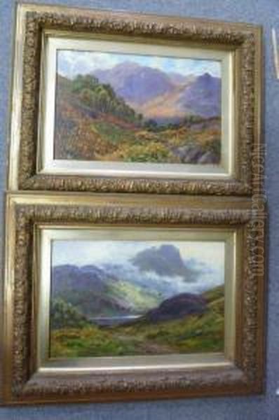 Highland Landscapes Oil Painting by Edward Horace Thompson