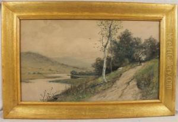 Untitled Oil Painting by G.H. Thompson