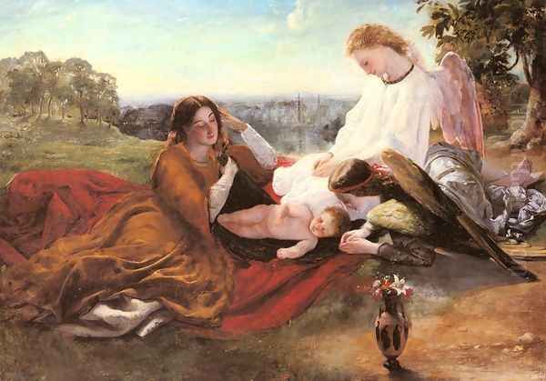 The Adoration Oil Painting by James Archer