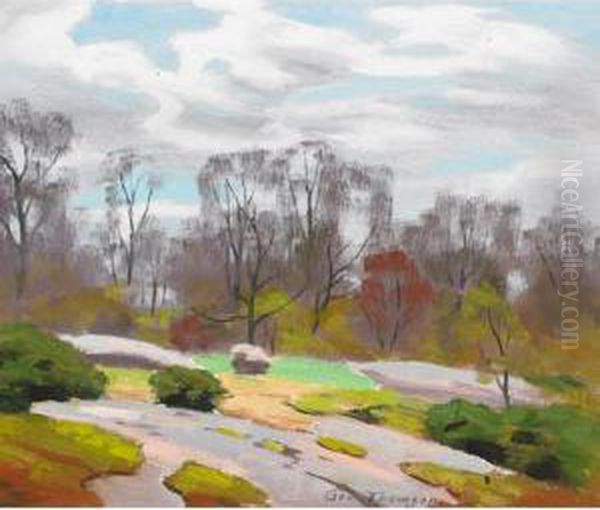 Early Spring Oil Painting by George Thomson