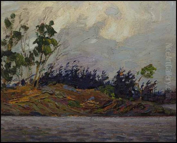 Early Morning, Georgian Bay Oil Painting by Tom Thomson