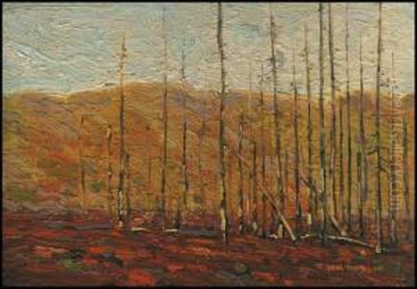 Autumn, Algonquin Park Oil Painting by Tom Thomson