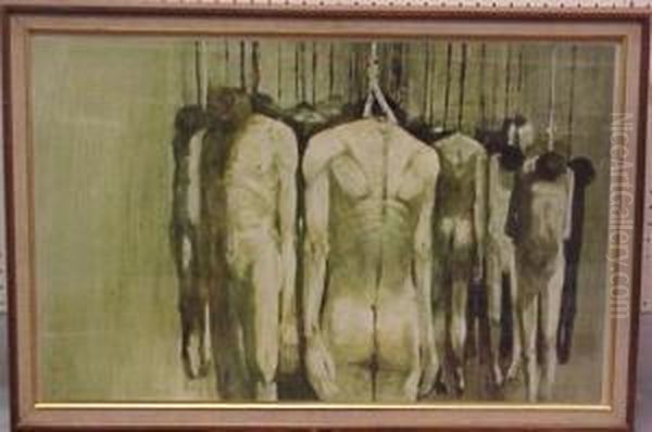 Hanging Men Oil Painting by William Mackenzie Thomson