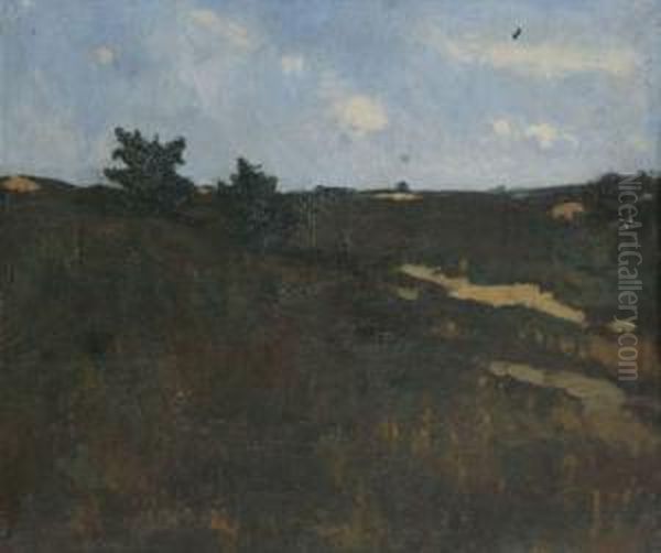 Kalmthoutse Heide Oil Painting by Victor Thonet