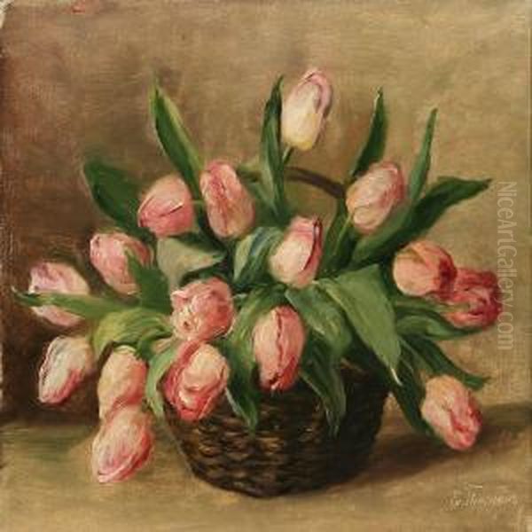 Still Life Oil Painting by Emmy Marie Caroline Thornam