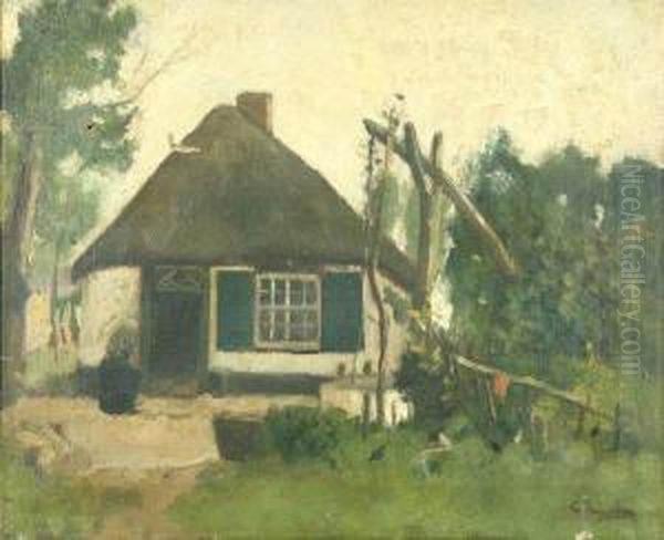 Landscape Oil Painting by Carolus Johannes Thysen