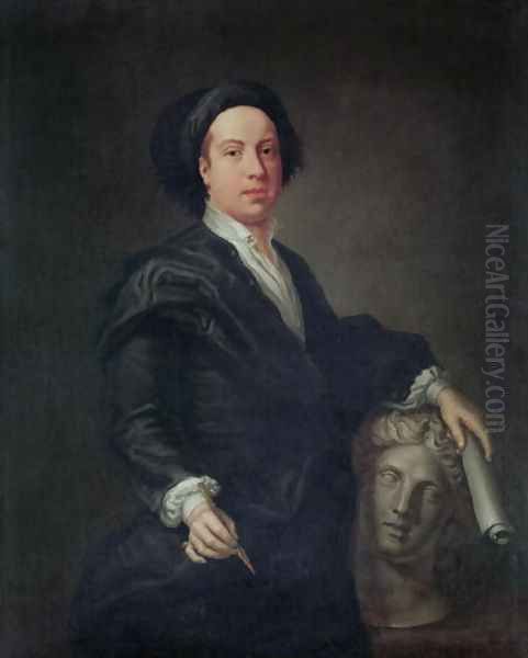 Portrait of William Kent Oil Painting by William Aikman