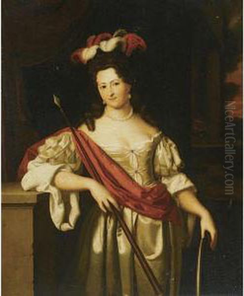 Portrait Of Isabella De Savornin Oil Painting by Johannes, Jan Tilius