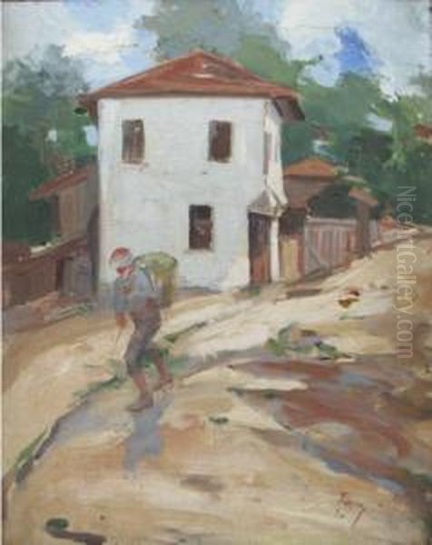 Hamal Turc Oil Painting by Nicolae Tincu