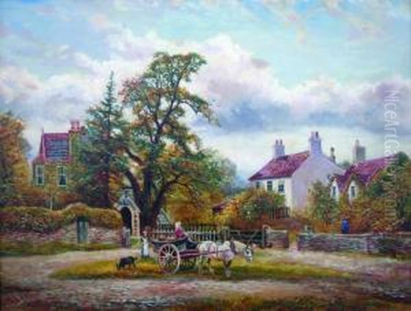 Near Frenchay Oil Painting by William Vivian Tippet