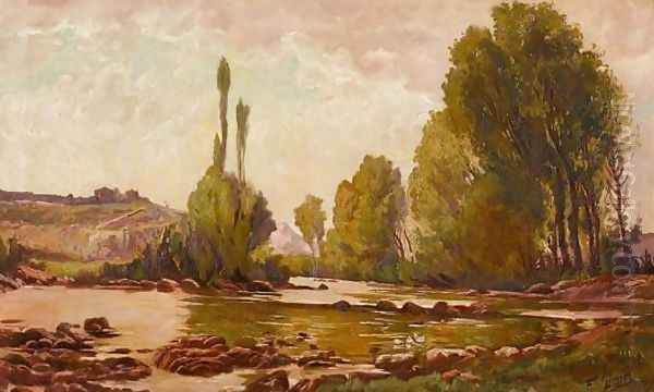 Paisaje 2 Oil Painting by Francisco Arasa