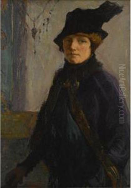 Self-portrait Oil Painting by Mary Bradish Titcomb