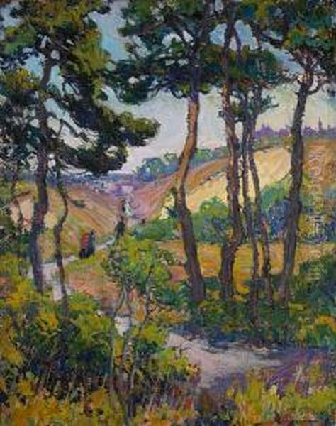 Through The Dunes Oil Painting by Mary Bradish Titcomb