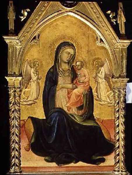 Madonna and Child 1400 Oil Painting by Fra Angelico (Guido di Pietro)