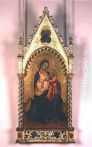 The Virgin and Child Oil Painting by Fra Angelico (Guido di Pietro)