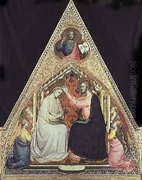 The Coronation of the Virgin 3 Oil Painting by Fra Angelico (Guido di Pietro)