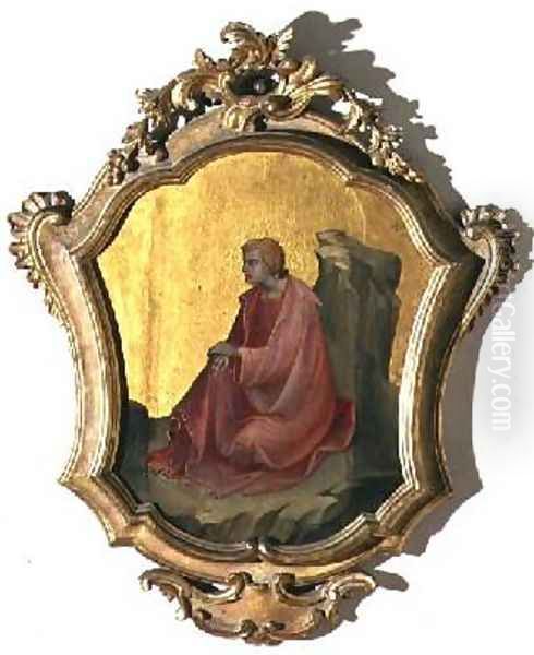 St John the Evangelist Oil Painting by Fra Angelico (Guido di Pietro)