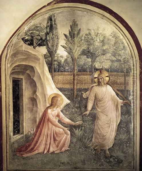 Noli Me Tangere Oil Painting by Fra Angelico (Guido di Pietro)