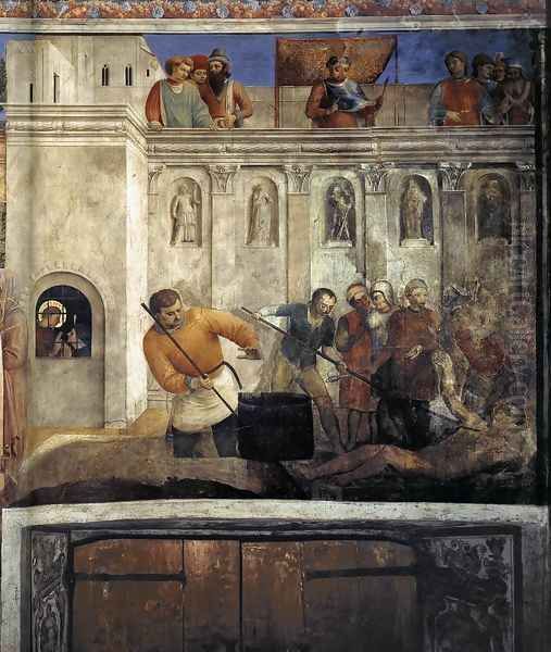 Martyrdom of St Lawrence Oil Painting by Fra Angelico (Guido di Pietro)