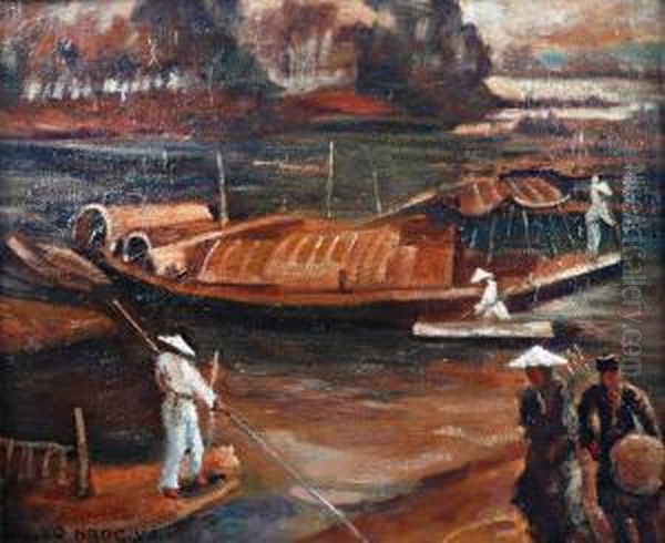 Lesjonques Vietnamiennes Oil Painting by Van Tognoc