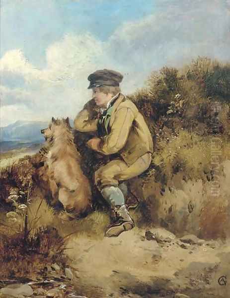 The warrener's boy Oil Painting by George Armfield