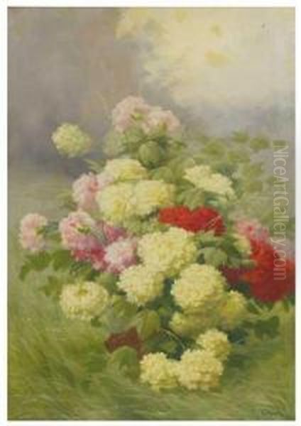 Flores Oil Painting by Aurelio Tolosa Y Alsina