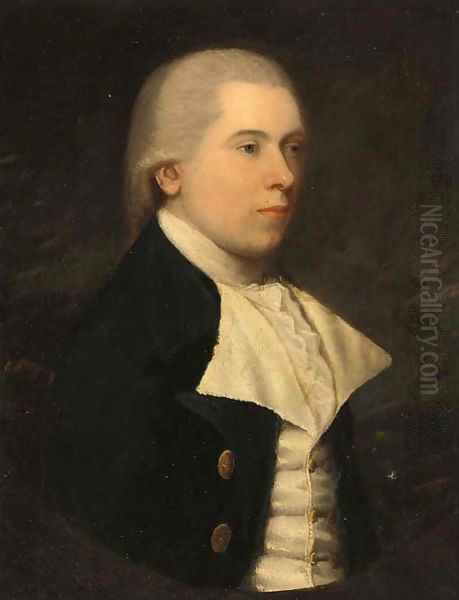 Portrait of a gentleman Oil Painting by Lemuel-Francis Abbott